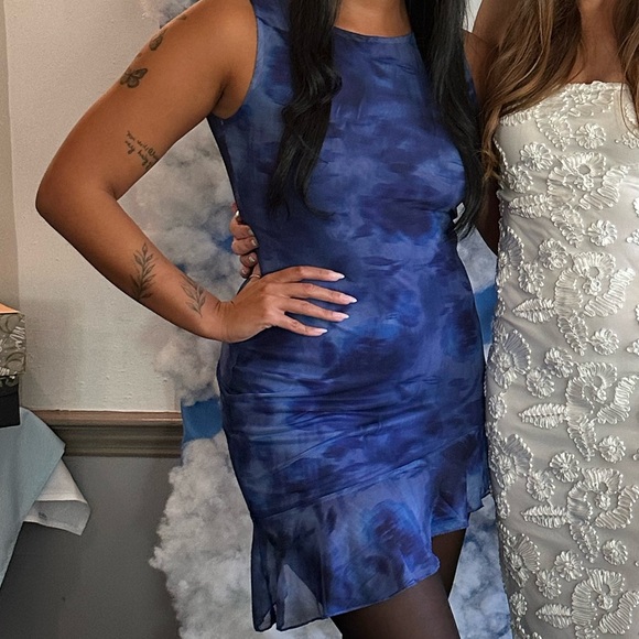 Princess Polly Molita Ruffle Hem Dress Mini Dress - Picture 2 of 2